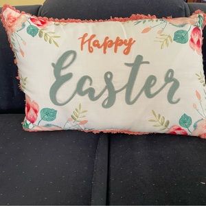 Happy Easter Throw Pillow